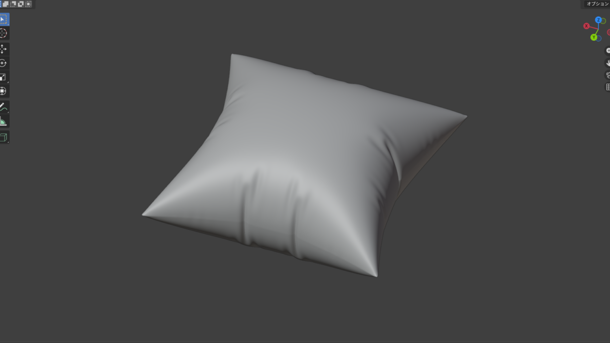 【3分モデリング #3】枕を作ってみよう！